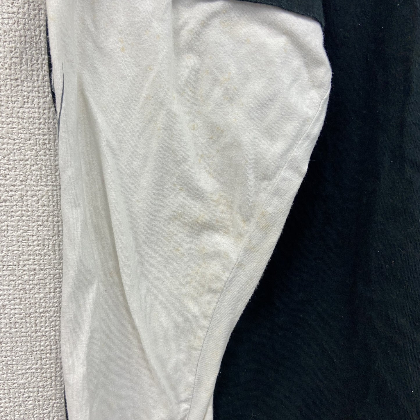 RERIZZO　レリッツォ　長袖Tシャツ/ロンT　レイヤードデザイン　ブラックレター　両面プリント　黒　ブラック　LLサイズ