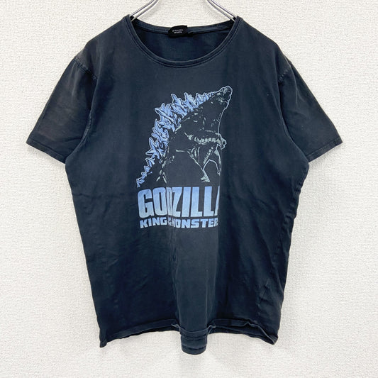GODZILLA　ゴジラキングオブモンスターズ　半袖プリントTシャツ　ムービーT　キャラクターT　黒　ブラック　Lサイズ