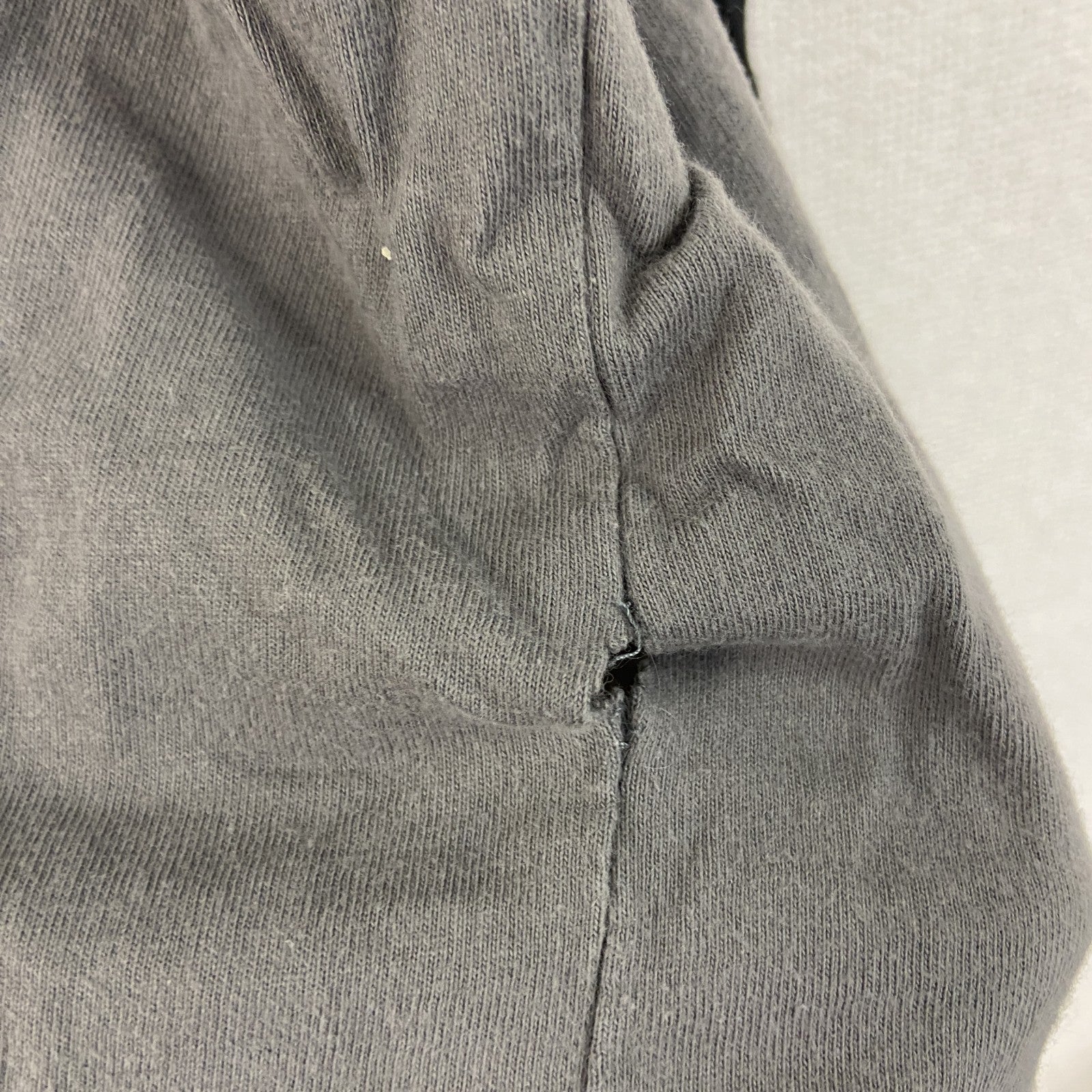 古着 used　HARLEY DAVIDSON　ハーレーダビッドソン　長袖プリントTシャツ　黒　ブラック　灰色　グレー　Lサイズ