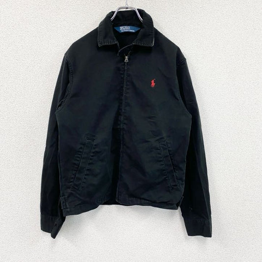 Polo by Ralph Lauren　ブルゾン/スイングトップ　ワンポイントロゴ　黒　ブラック　Sサイズ