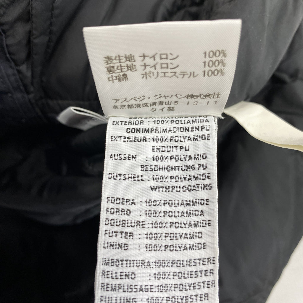 ASPESI　アスペジ　LARRY SEAMAN　ピーコート　中綿入り　黒　ブラック　Sサイズ