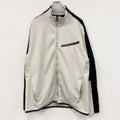 古着 used　NAUTICA　ノーティカ　トラックジャケット/ジャージ　肌色　ベージュ　黒　ブラック　Mサイズ
