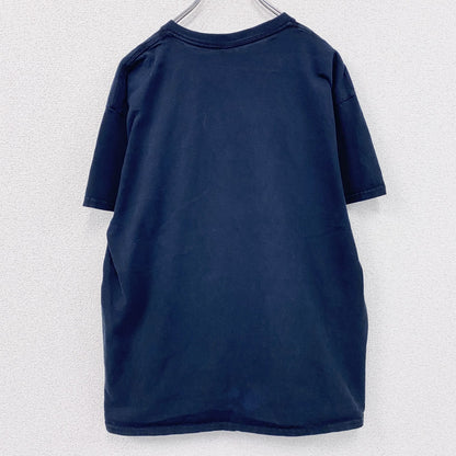 GILDAN　RAF CAMORA　GHOST　ゴースト　半袖プリントTシャツ　ラッパーT　ブラック　Lサイズ