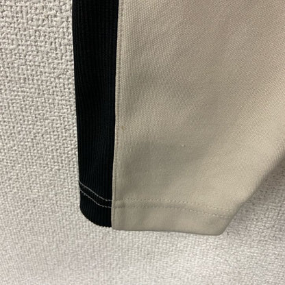 古着 used　NAUTICA　ノーティカ　トラックジャケット/ジャージ　肌色　ベージュ　黒　ブラック　Mサイズ