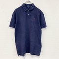 POLO RALPH LAUREN　ポロラルフローレン　半袖ポロシャツ　刺繡ロゴ　紺　ネイビー　XLサイズ