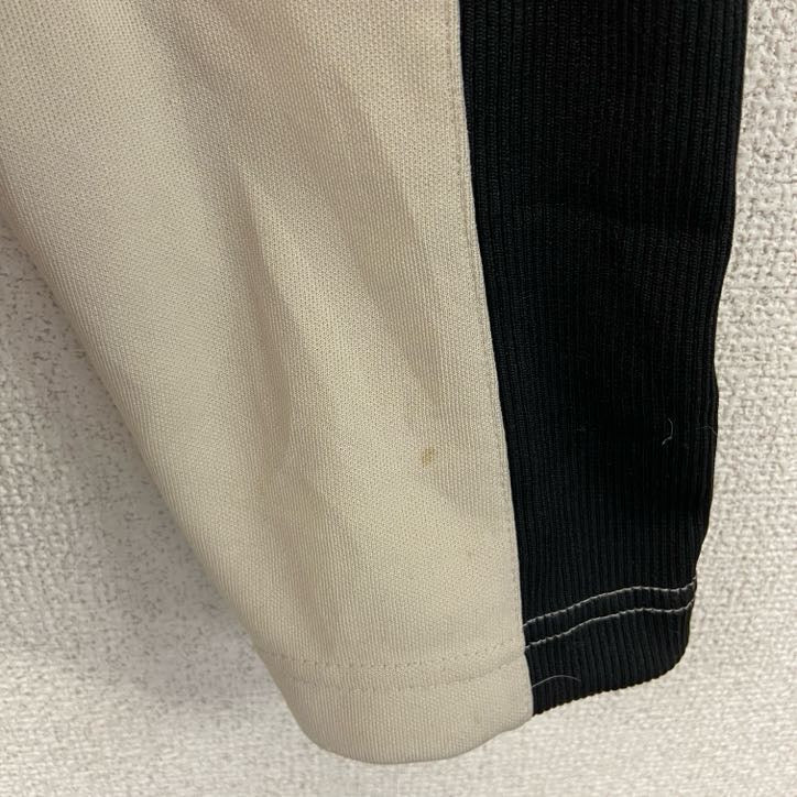 古着 used　NAUTICA　ノーティカ　トラックジャケット/ジャージ　肌色　ベージュ　黒　ブラック　Mサイズ
