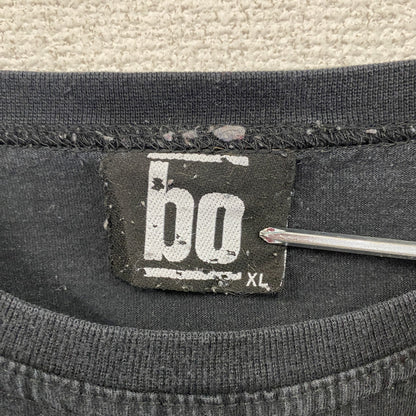 90s　bo　Böhse Onkelz　ベーゼオンケルツ　半袖プリントTシャツ　バンドT　ブラック　XLサイズ　