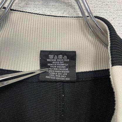 古着 used　NAUTICA　ノーティカ　トラックジャケット/ジャージ　肌色　ベージュ　黒　ブラック　Mサイズ