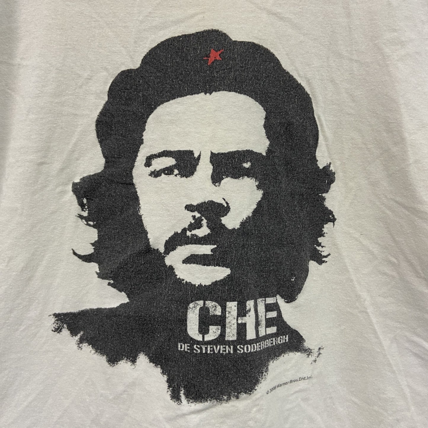 00s　SOL’S　Ernesto Guevara　チェ・ゲバラ　半袖プリントTシャツ　人物T　ヴィンテージ　白　ホワイト　Lサイズ