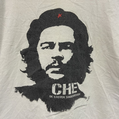 00s　SOL’S　Ernesto Guevara　チェ・ゲバラ　半袖プリントTシャツ　人物T　ヴィンテージ　白　ホワイト　Lサイズ