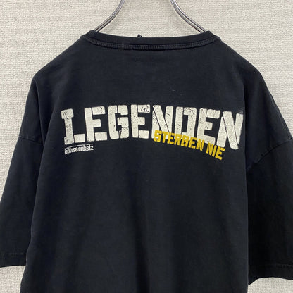 90s　bo　Böhse Onkelz　ベーゼオンケルツ　半袖プリントTシャツ　バンドT　ブラック　XLサイズ　