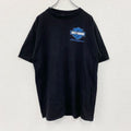 00s　HARLEY DAVIDSON　ハーレーダビッドソン　半袖プリントTシャツ　黒　ブラック　XLサイズ