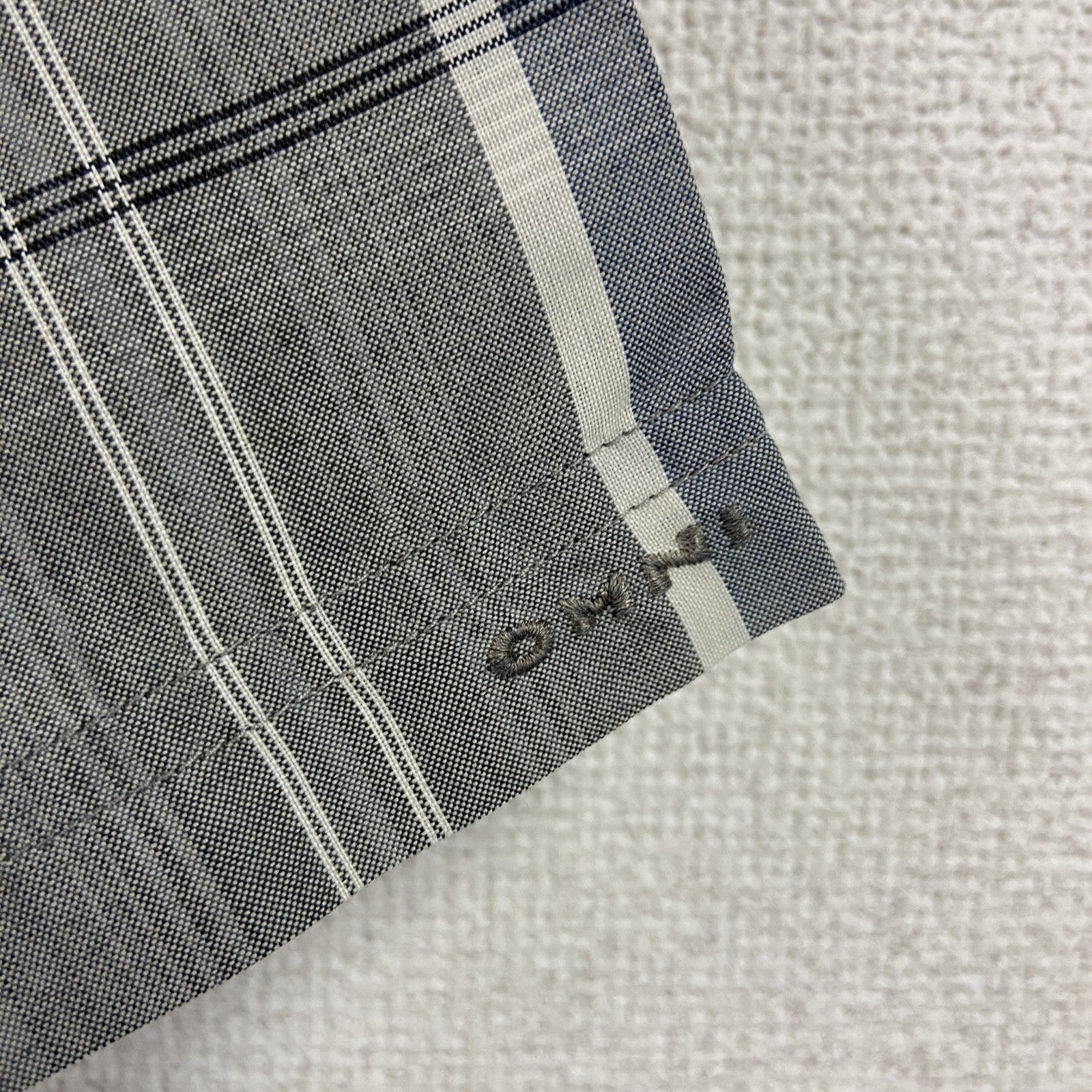 Columbia　コロンビア　半袖シャツ　チェック柄　灰色　グレー　Sサイズ