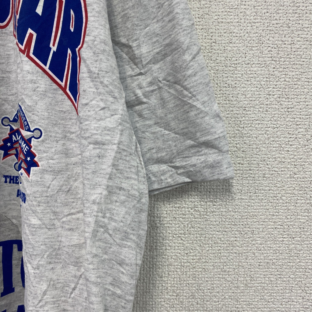 NUTMEG　ナツメグ　ロサンゼルスドジャース　野茂英雄　半袖プリントTシャツ　シングルステッチ　グレー　Lサイズ