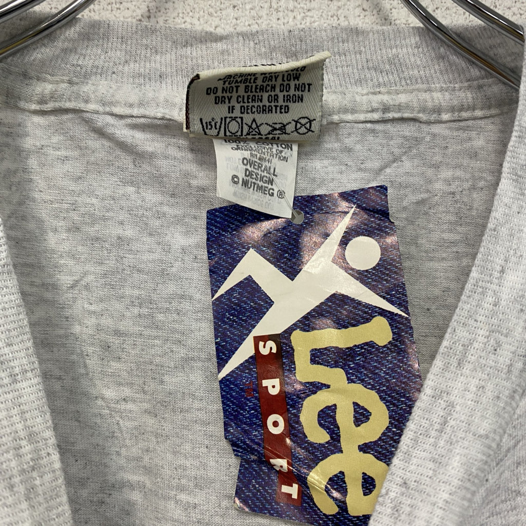 NUTMEG　ナツメグ　ロサンゼルスドジャース　野茂英雄　半袖プリントTシャツ　シングルステッチ　グレー　Lサイズ