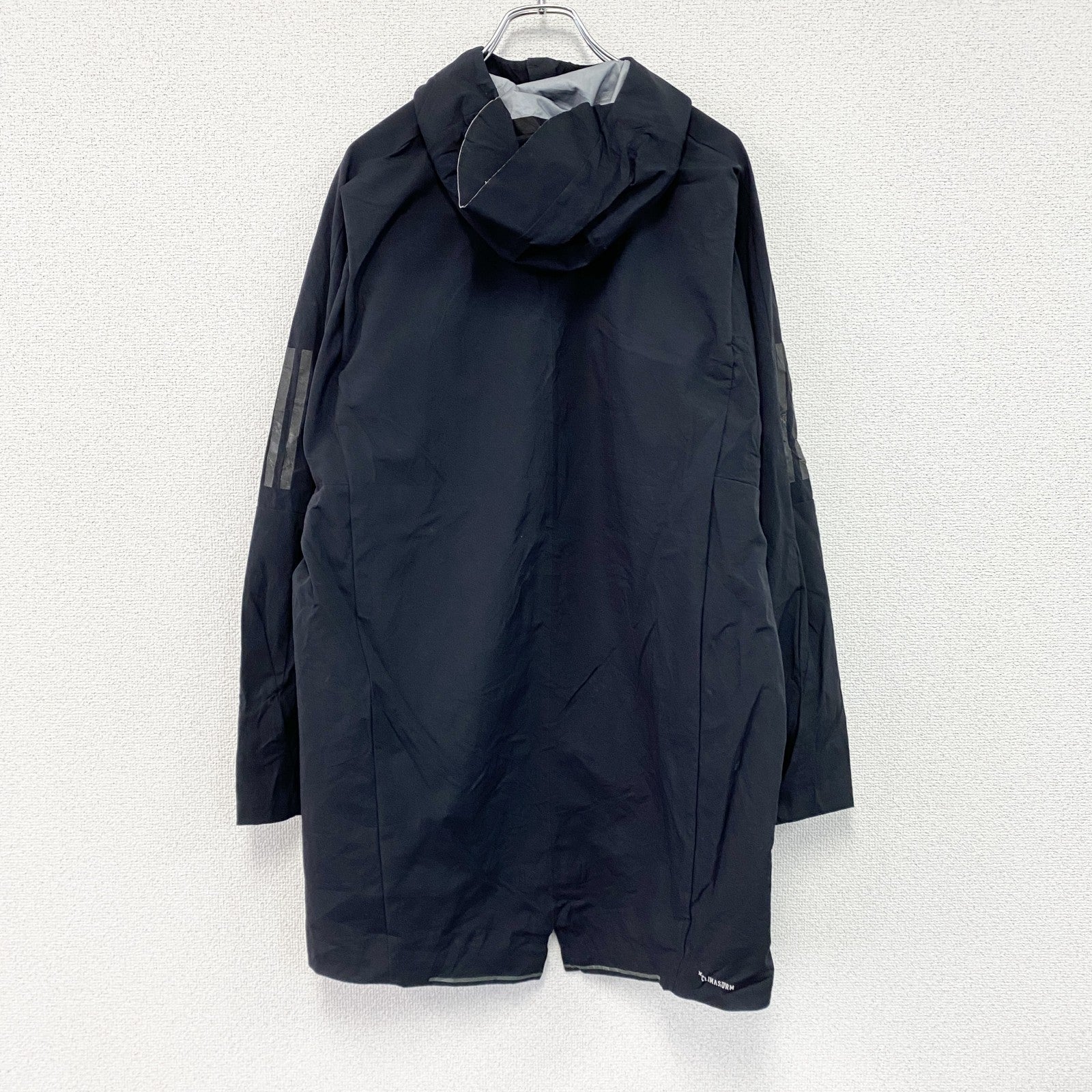 adidas　アディダス　M ICON TUCコート　フルジップパーカー/フーディー　黒　ブラック　OTサイズ