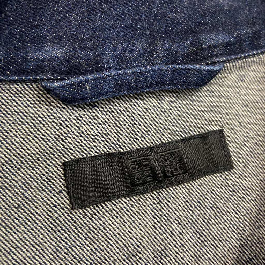 UNIQLO　ユニクロ　長袖デニムシャツ　デニムジャケット　インディゴ