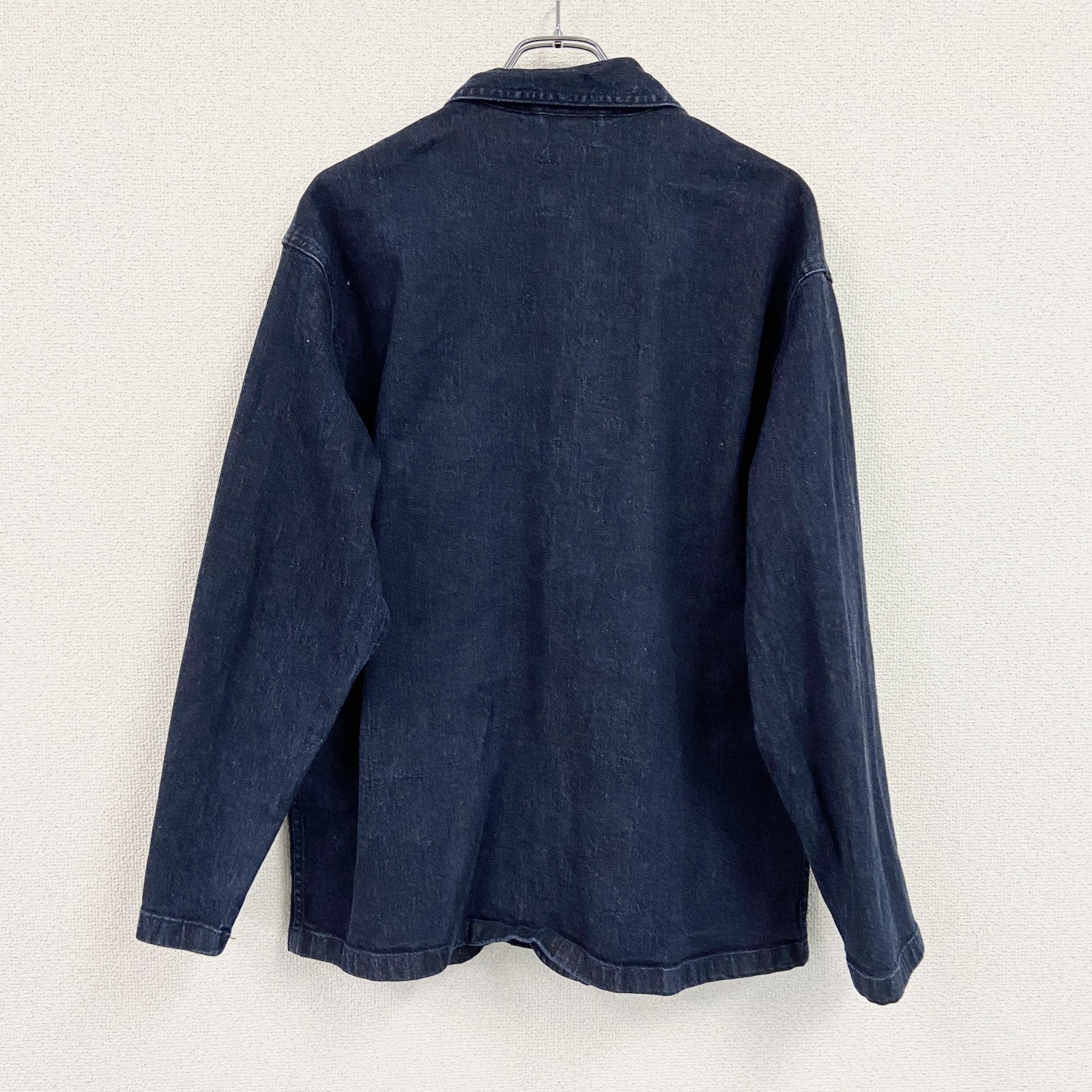UNIQLO　ユニクロ　長袖デニムシャツ　デニムジャケット　インディゴ