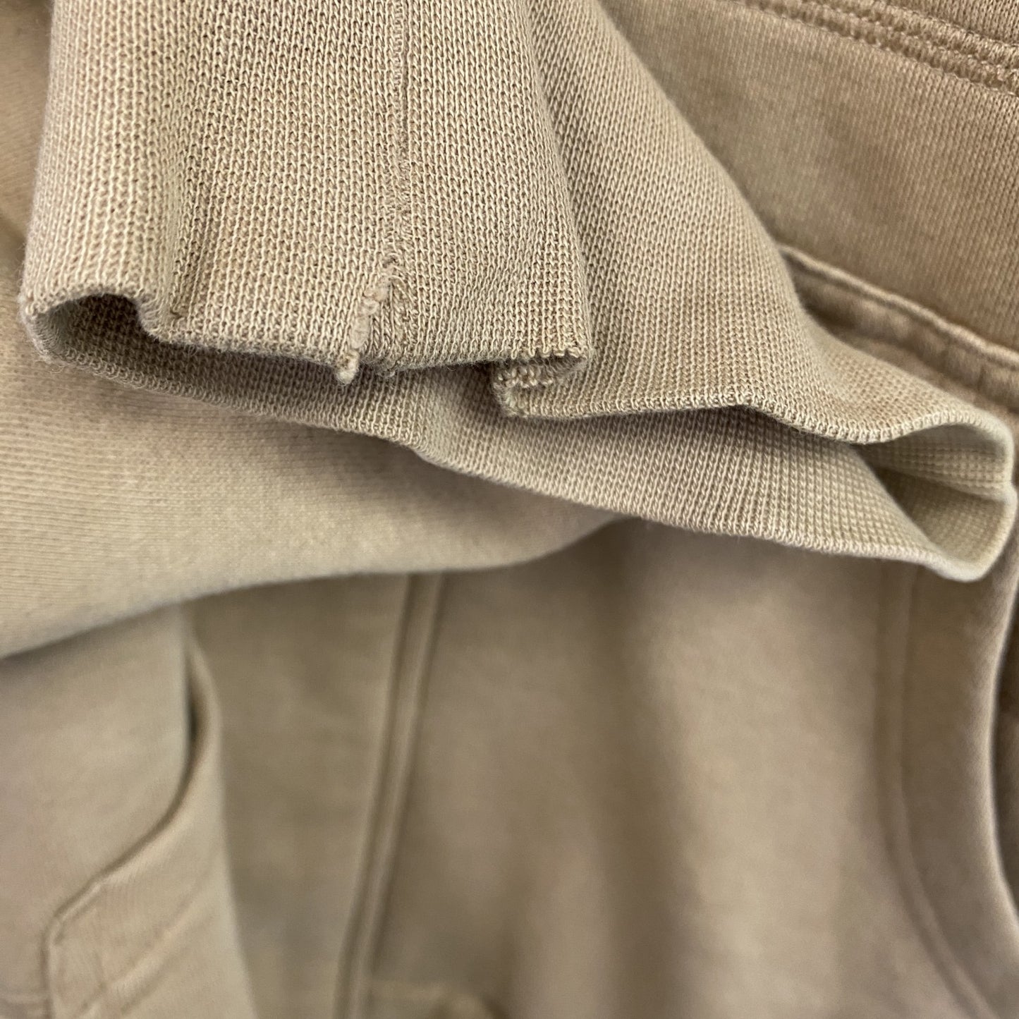 THE NORTH FACE　ザ・ノースフェイス　フルジップスウェットパーカー/フーディー　裏ボア　ベージュ　Lサイズ
