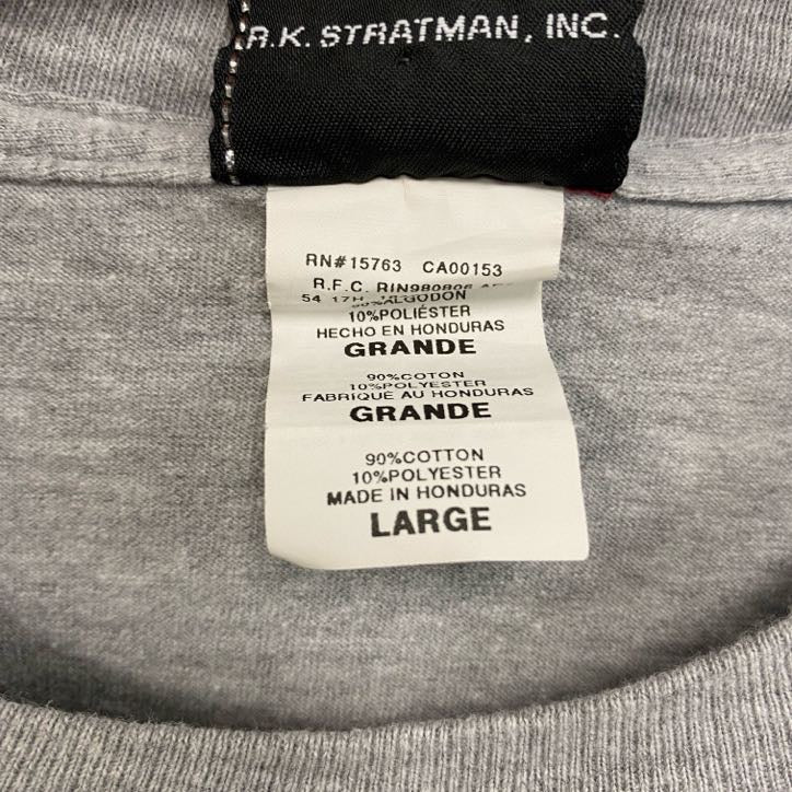 HARLEY DAVIDSON　ハーレーダビッドソン　長袖プリントTシャツ　グレー　Lサイズ