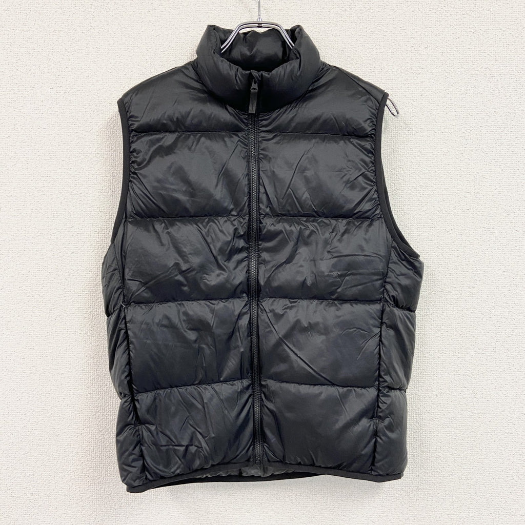 UNIQLO　ユニクロ　ウルトラライトダウンベスト　ダウン90%　黒　ブラック　Mサイズ