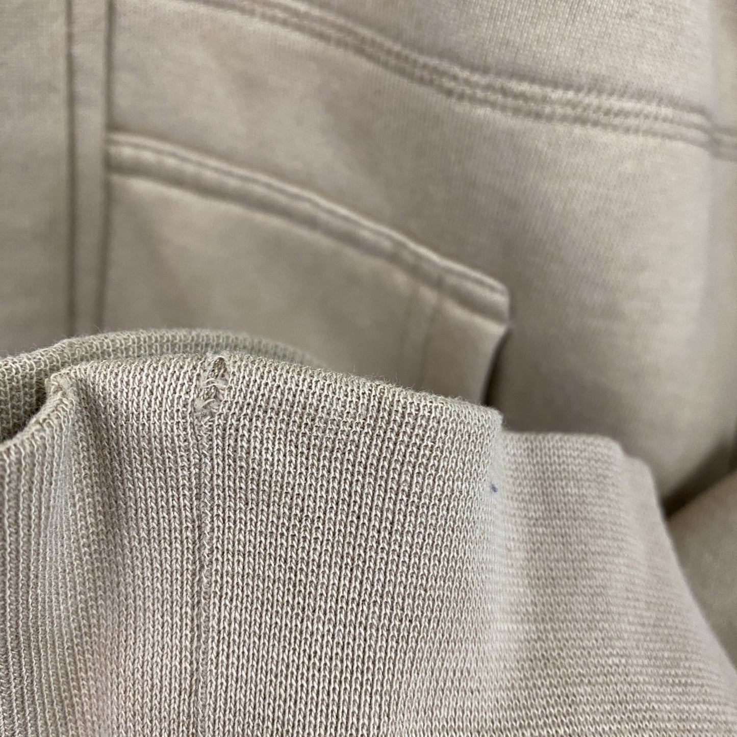 THE NORTH FACE　ザ・ノースフェイス　フルジップスウェットパーカー/フーディー　裏ボア　ベージュ　Lサイズ