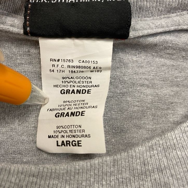 HARLEY DAVIDSON　ハーレーダビッドソン　長袖プリントTシャツ　グレー　Lサイズ