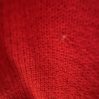 Polo by Ralph Lauren　ポロラルフローレン　長袖クルーネックニットセーター　赤　Lサイズ