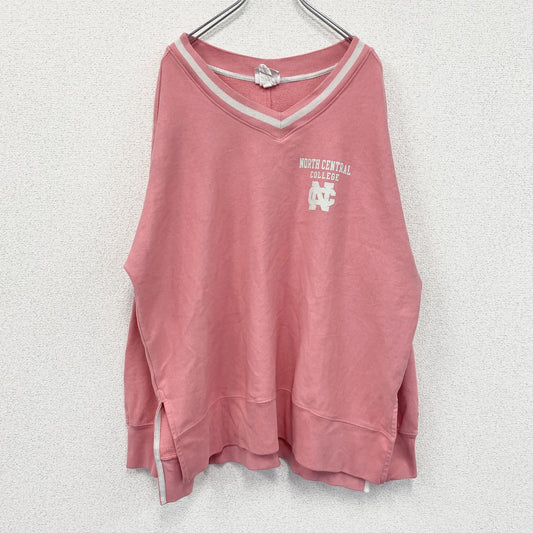 champion　チャンピオン　リバースウィーブ　スウェット/トレーナー　カレッジプリント　ピンク　Lサイズ