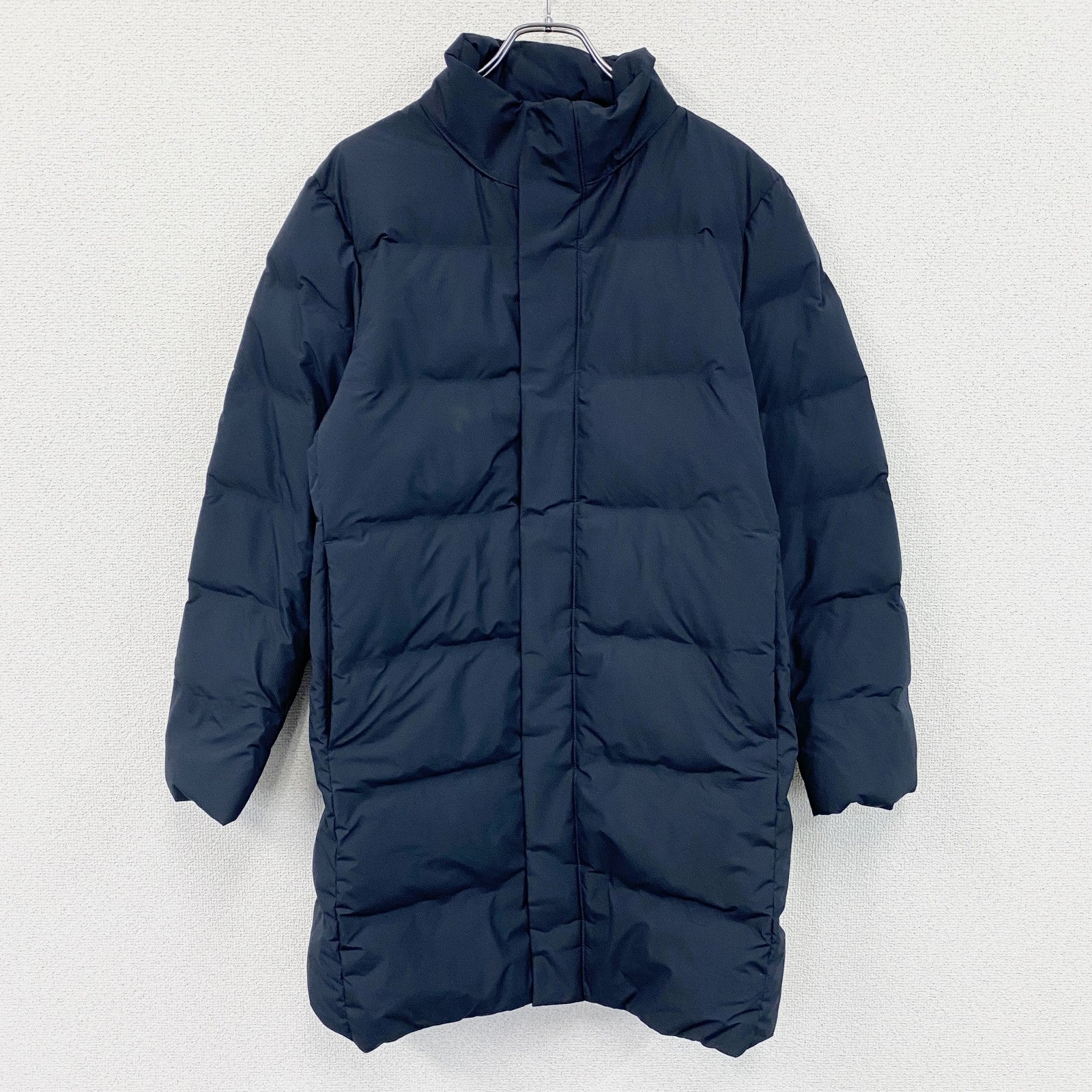 UNIQLO　ユニクロ　シームレスダウンコート　ダウン90%　紺　ネイビー　Mサイズ