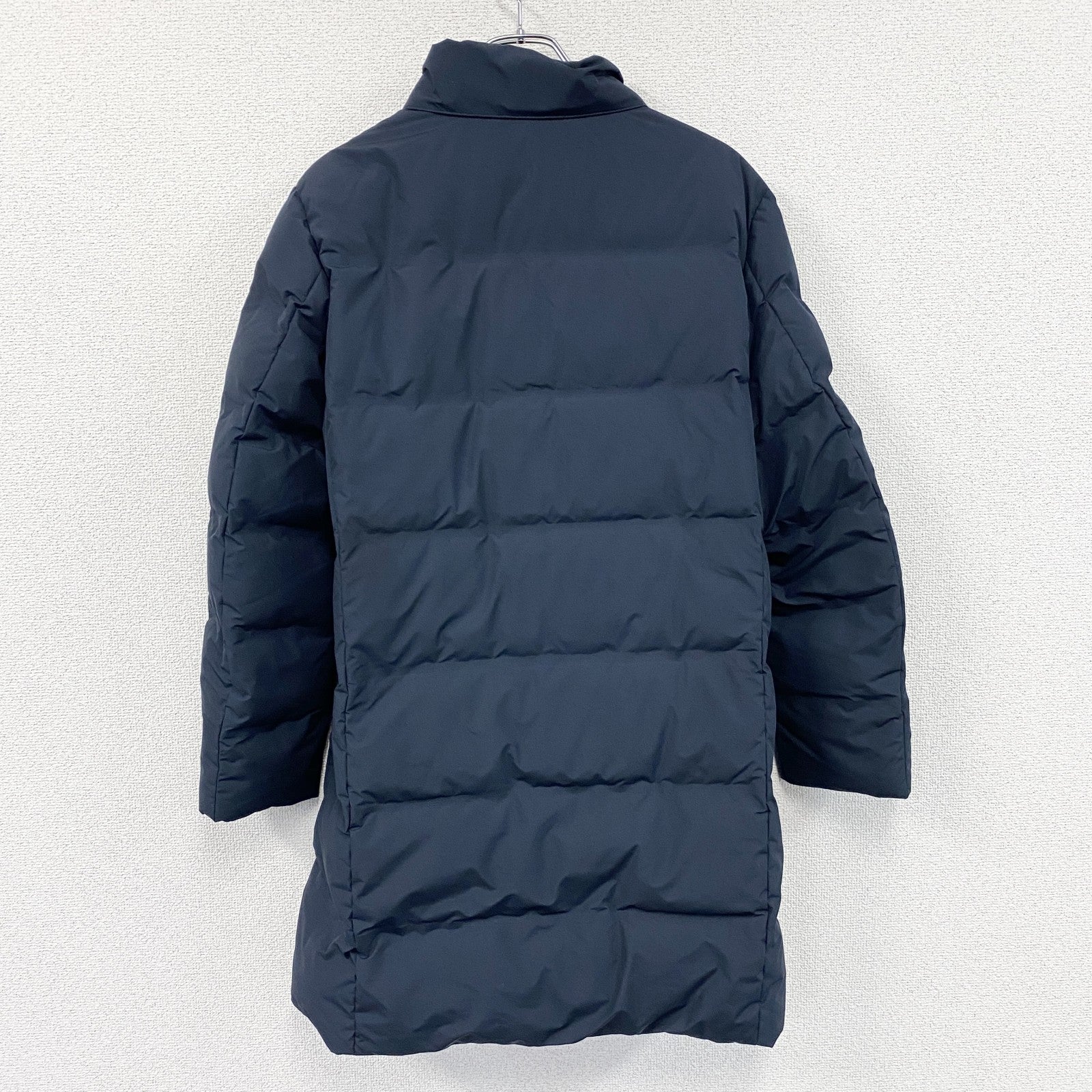 UNIQLO　ユニクロ　シームレスダウンコート　ダウン90%　紺　ネイビー　Mサイズ