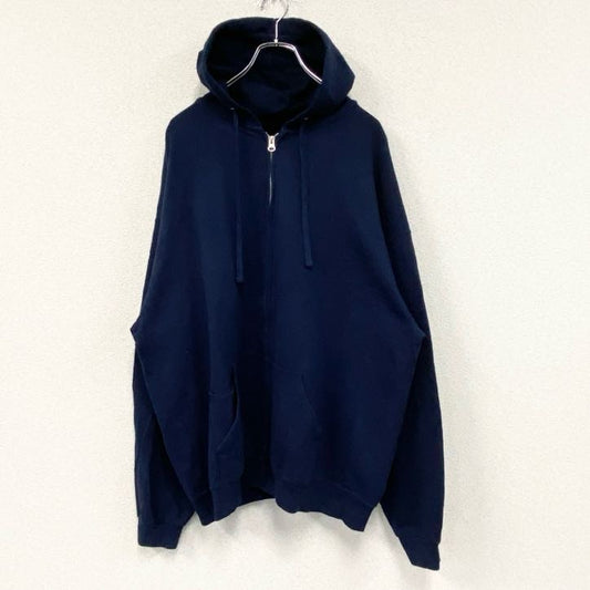 古着 used　FRUIT OF THE LOOM　フルーツオブザルーム　スウェットパーカー　紺　ネイビー　2XLサイズ