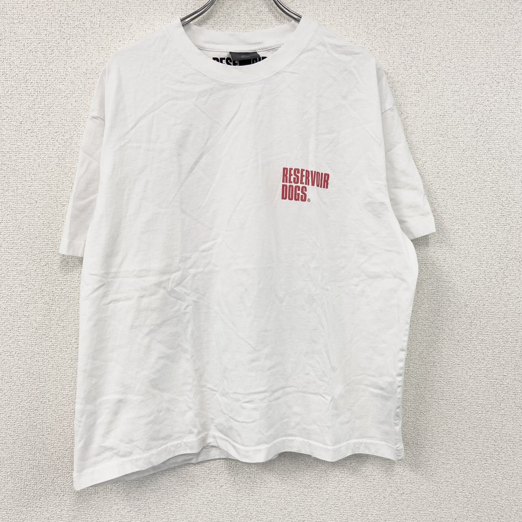H&M　エイチアンドエム　RESERVOIR DOGS　レザボアドッグス　半袖プリントムービーTシャツ　白　ホワイト　XLサイズ
