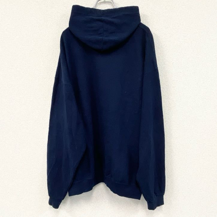 古着 used　FRUIT OF THE LOOM　フルーツオブザルーム　スウェットパーカー　紺　ネイビー　2XLサイズ