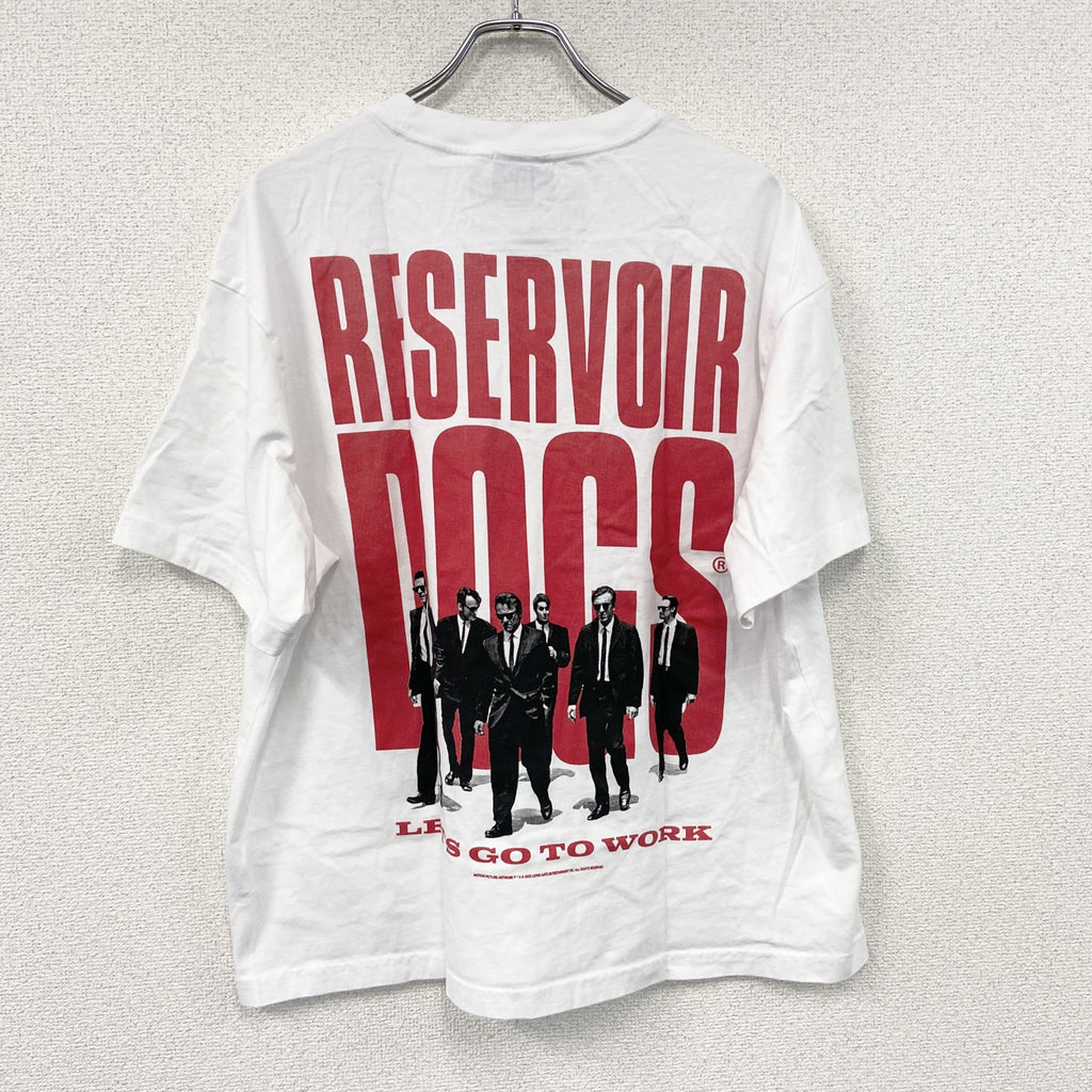 H&M　エイチアンドエム　RESERVOIR DOGS　レザボアドッグス　半袖プリントムービーTシャツ　白　ホワイト　XLサイズ
