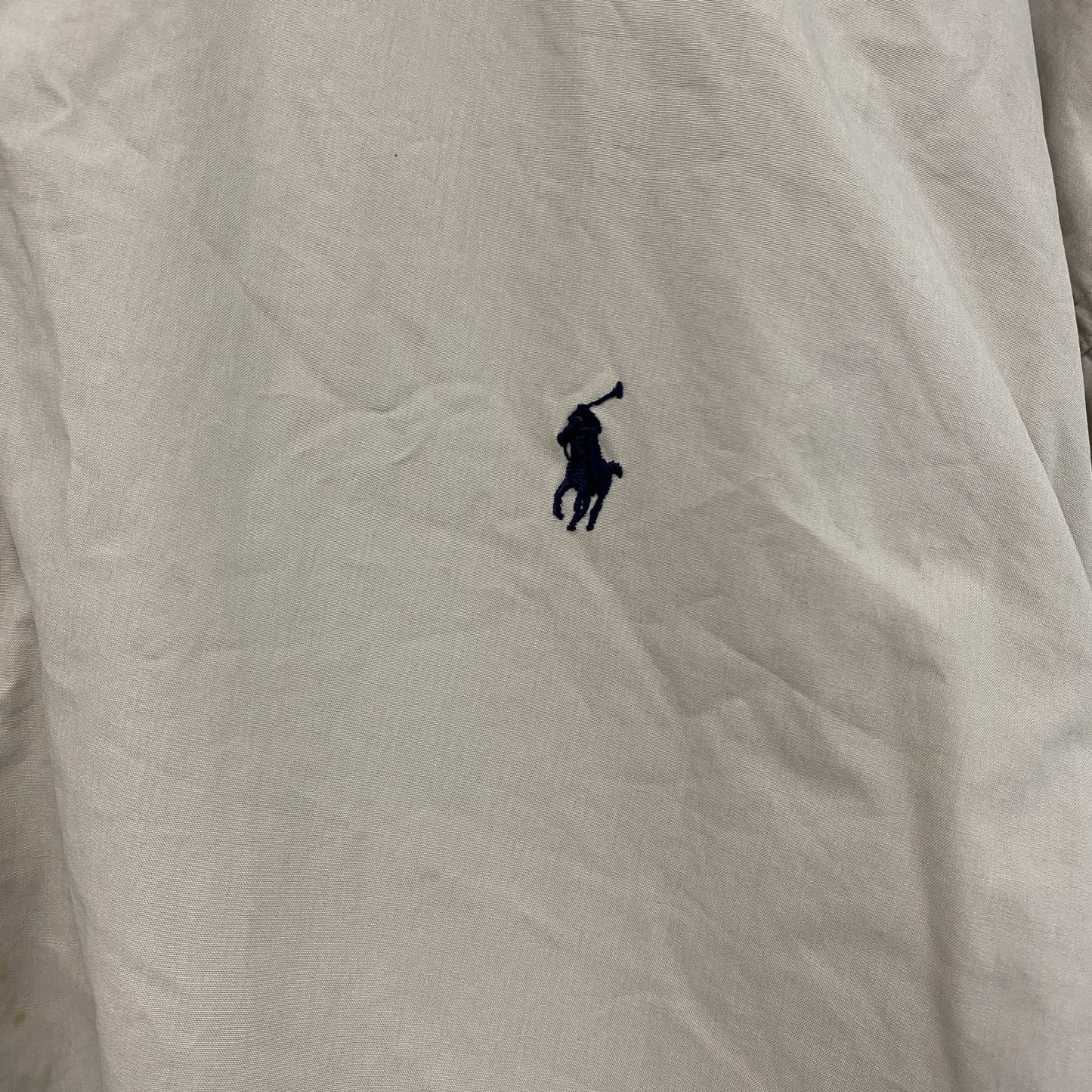 Polo Ralph Lauren　ラルフローレン　フルジップリバーシブルパーカー　ピンク　ベージュ