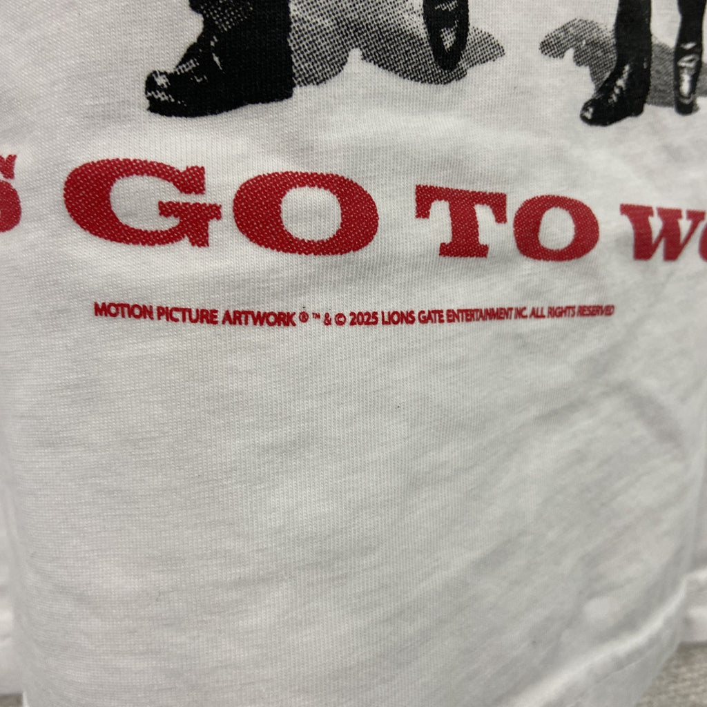 H&M　エイチアンドエム　RESERVOIR DOGS　レザボアドッグス　半袖プリントムービーTシャツ　白　ホワイト　XLサイズ