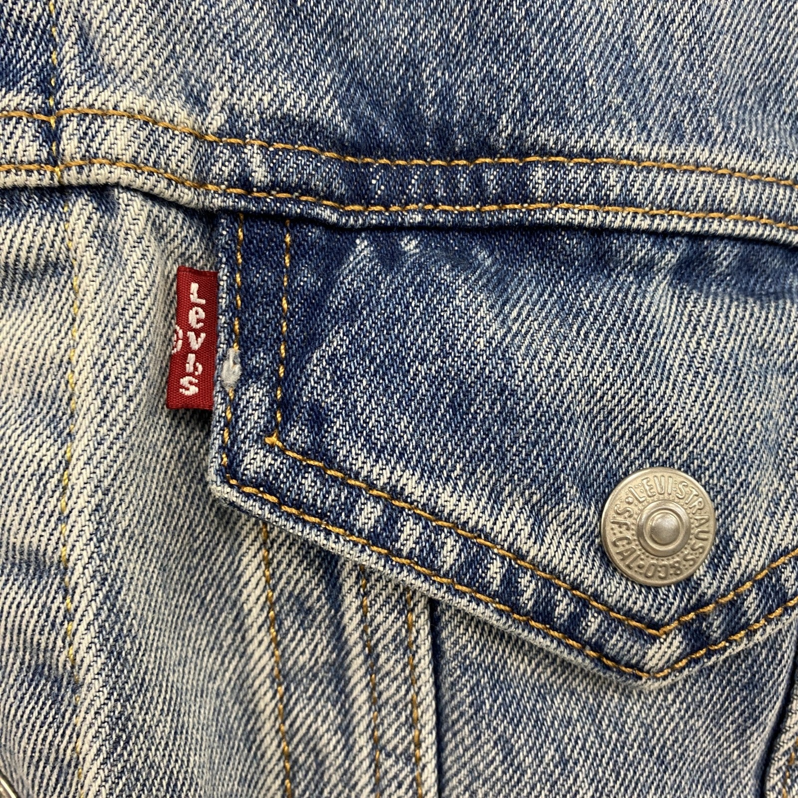 Levi's　リーバイス　デニムジャケット/Gジャン　インディゴ　Lサイズ
