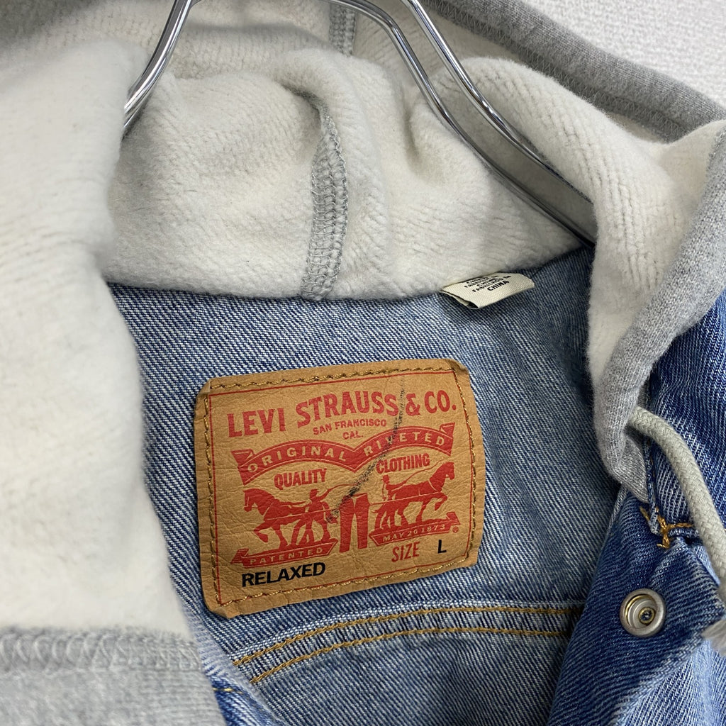 Levi's　リーバイス　デニムジャケット/Gジャン　インディゴ　Lサイズ
