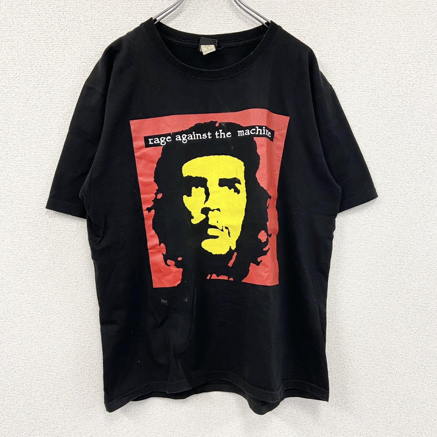 00s～　GTS　Ernesto Guevara　チェ・ゲバラ　半袖プリントTシャツ　人物T　ヴィンテージ　黒　ブラック　Lサイズ