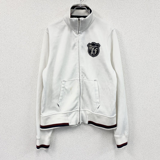 Abercrombie&Fitch　アバクロンビー&フィッチ　トラックジャケット/ジャージ　白　ホワイト　Mサイズ