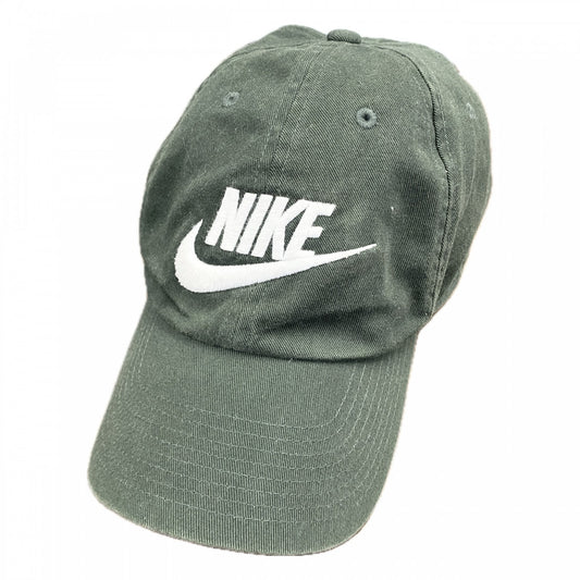 NIKE　ナイキ　6パネルキャップ　ベースボールキャップ　カーキ　ONE SIZE