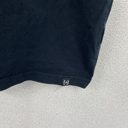 CROPP Design Unit　半袖プリントTシャツ　メッセージT　スピーカーボーイ　紺　ネイビー　Lサイズ