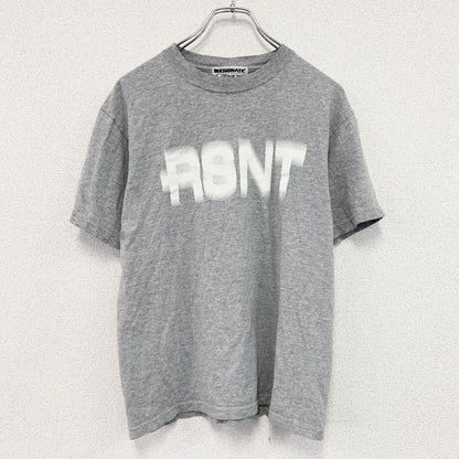 RESONATE GOODENOUGH　リゾネイトグッドイナフ　半袖プリントTシャツ　シングルステッチ　グレー　Mサイズ