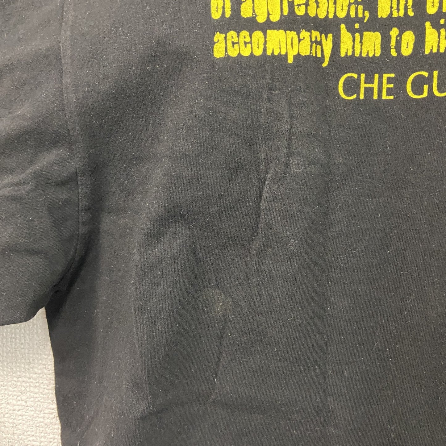 00s～　GTS　Ernesto Guevara　チェ・ゲバラ　半袖プリントTシャツ　人物T　ヴィンテージ　黒　ブラック　Lサイズ