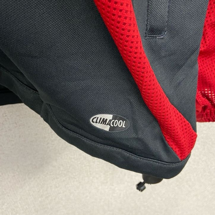 古着 used　adidas　アディダス　トラックジャケット/ジャージ　黒　ブラック　Lサイズ