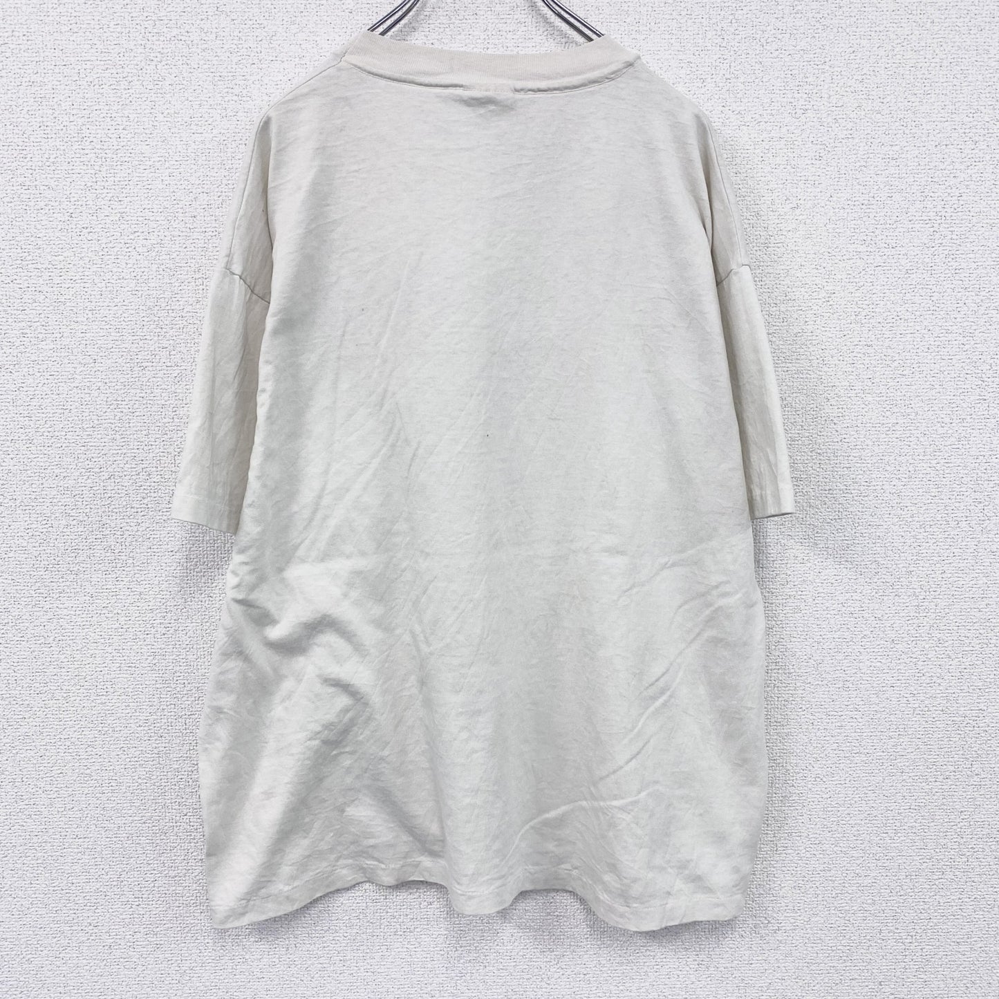 90s　Hanes　ヘインズ　半袖プリントTシャツ　アニマルT　鳥　ヴィンテージ　白　ホワイト　XLサイズ