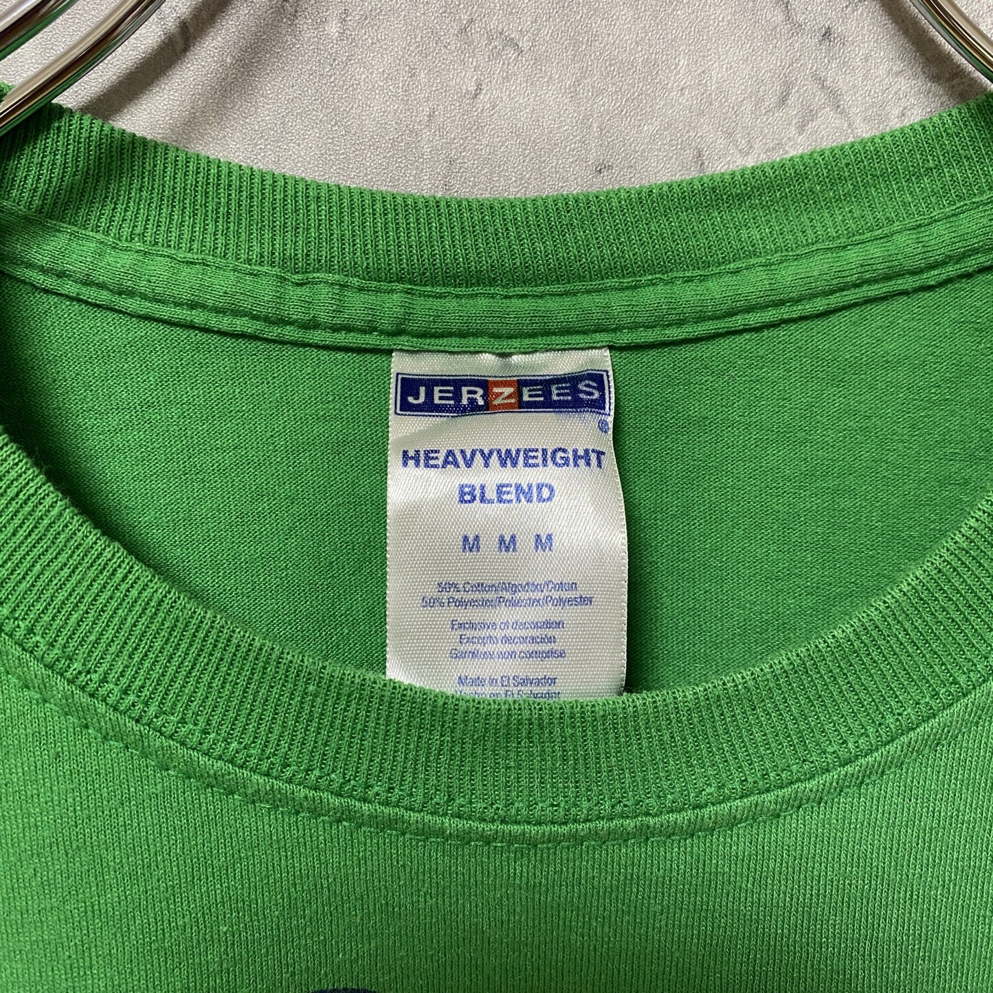 古着 used　アメフト　PATRICK McDonald 2011　半袖プリントTシャツ　スポーツ　グリーン　レトロ　Mサイズ