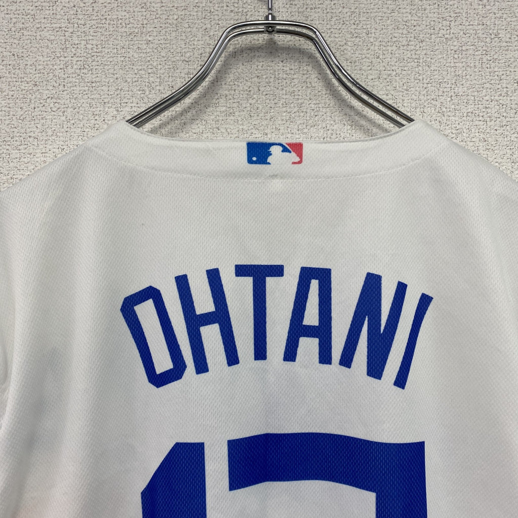 Dodgers　ドジャース　OHTANI　大谷翔平　半袖Tシャツ　ユニフォーム　白　ホワイト　Mサイズ