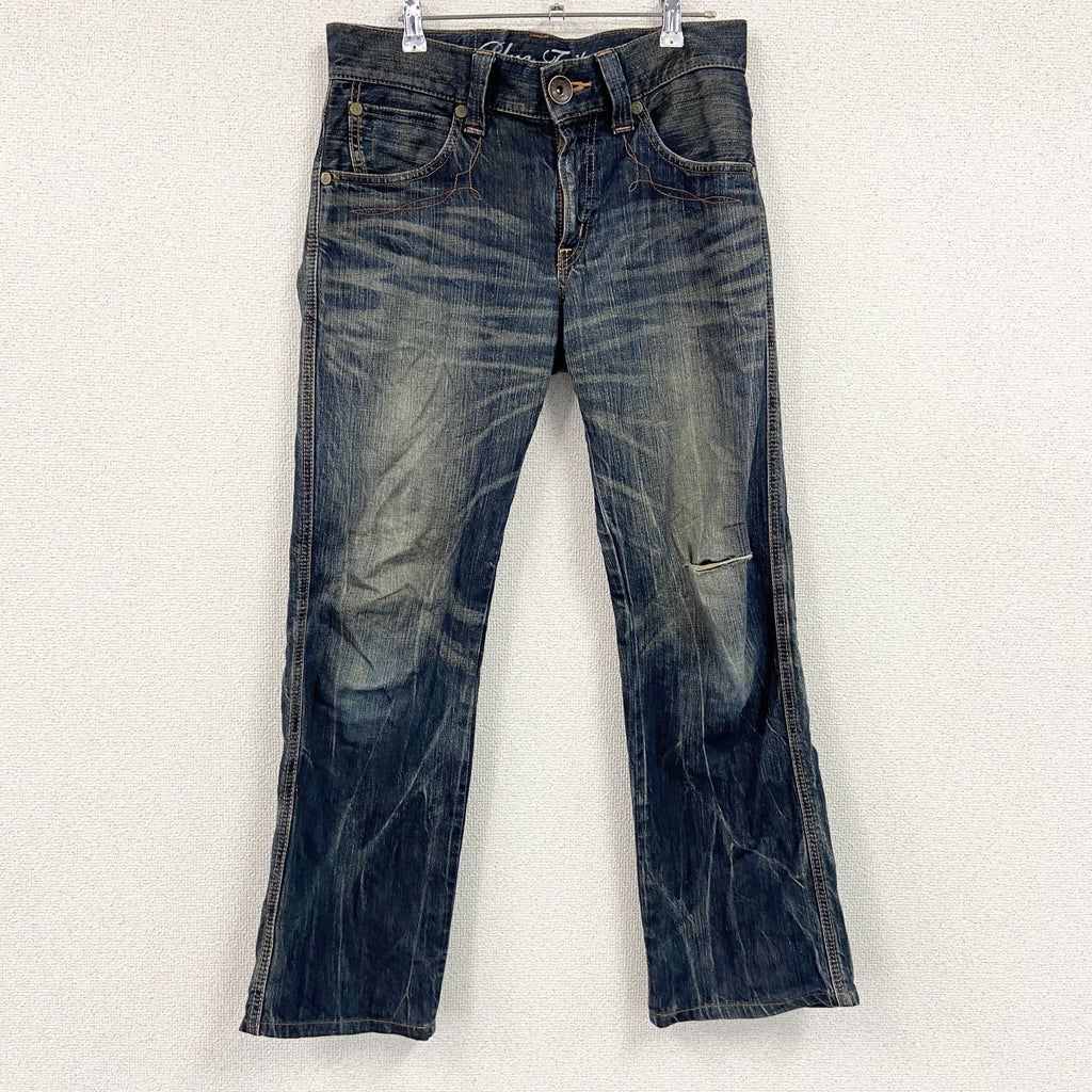EDWIN　エドウィン　503　デニムパンツ/ジーンズ　ジップフライ　縦落ち　鬼ヒゲ　インディゴ　W30サイズ
